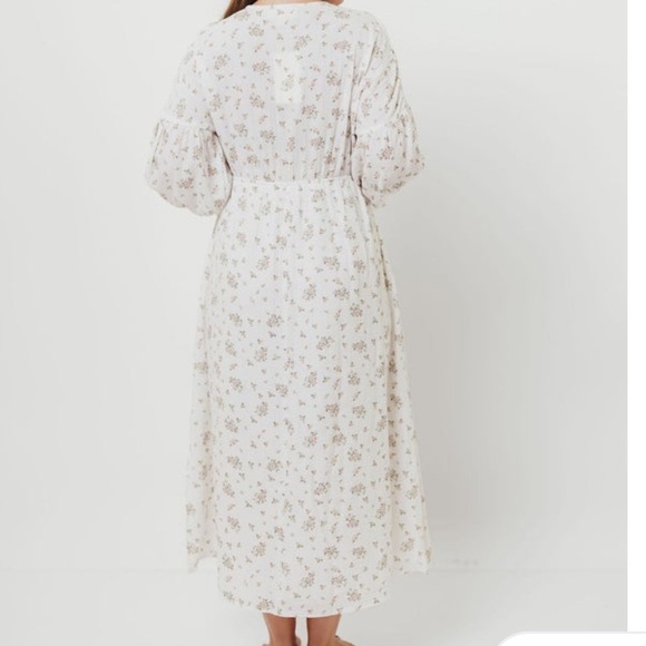 Floral Long Sleeve Maxi Dress - Picture 5 of 7